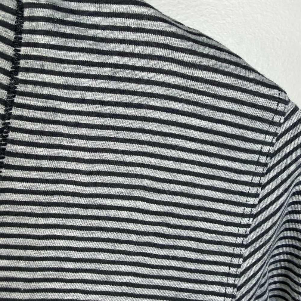 lululemon athletica Black and White Striped Long Sleeve Tee circadian 8 - Picture 3 of 11